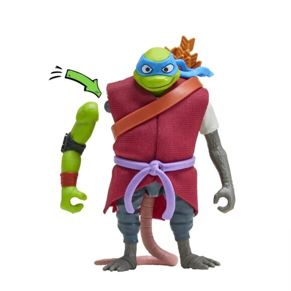 Tales of Teenage Mutant Ninja Turtles: Mutations Mix and Match 4.5” Splinter - Picture 5 of 8